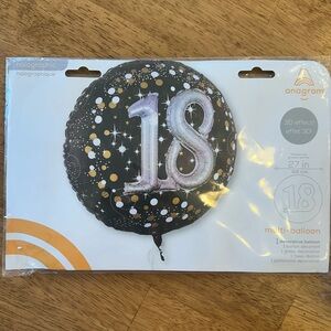 18th Birthday/Anniversary "Multi Balloon"